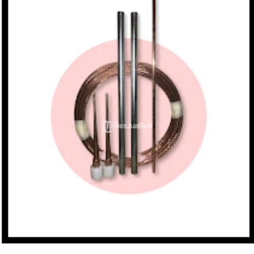 Penangkal Petir Paket 2 Tombak Atas Lengkap & Murah