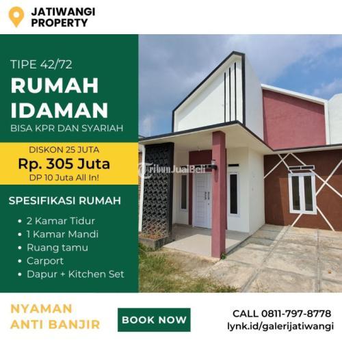 Property 42/72 2KT 1KM Carport Dapur Perumahan Lokasi Strategis Bisa Diangsur DP Kecil