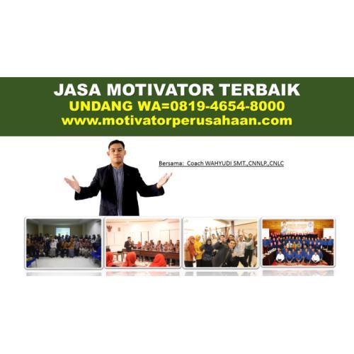 Motivator Lamongan Untuk Narasumber Capacity Building