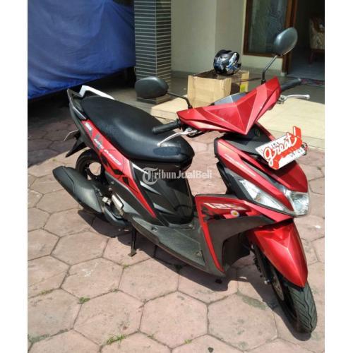 Motor Yamaha Mio M3 Bekas Tahun 2015 Warna Merah Pajak On di Salatiga