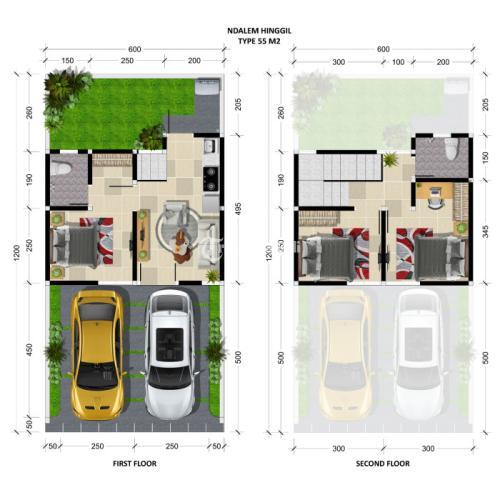 RUMAH KLASIK MODERN DEKAT JALAN NASIONAL WATES KM 12
