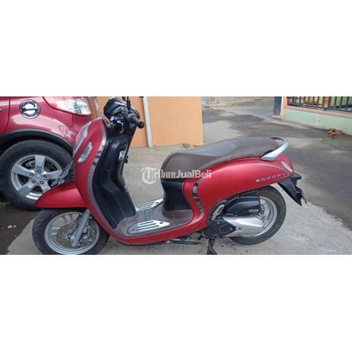 Motor Honda Scoopy 2020 Merah Bekas Surat Lengkap Pajak Jalan Mesin Halus - Bantul