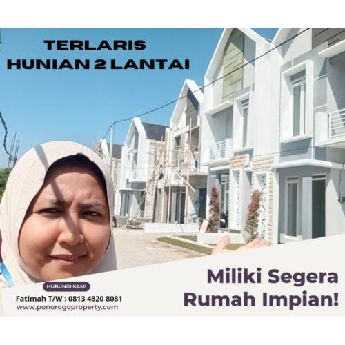 RUMAH 2LANTAI DI PERUMAHAN SYARIAH PONOROGO