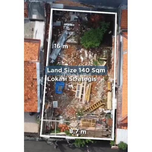 Jual Tanah Luas 140 m2 SHM Lengkao Jl. Tebet Timur Dalam - Jakarta Selatan