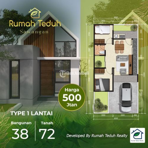 DIJUAL RUMAH MEWAH BEBAS RIBA HANYA 2 JT ALL IN DI SAWANGAN,STOCK TERBATAS