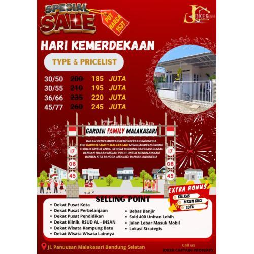 Rumah Murah Mewah Cashback 10jt + 5jt