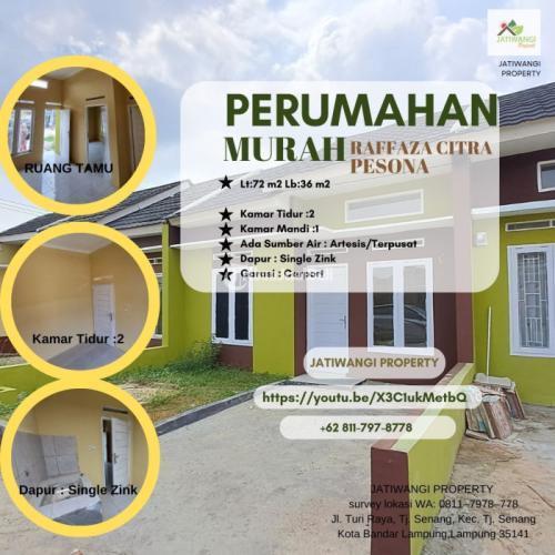 KREDIT RUMAH MURAH TANPA PERANTARA CALL 0811-7970-201 Perumahan MEWAH MURAH Di Lampung Tengah