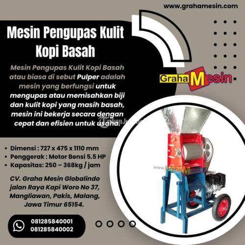 Mesin pengupas Kulit Kopi Basah