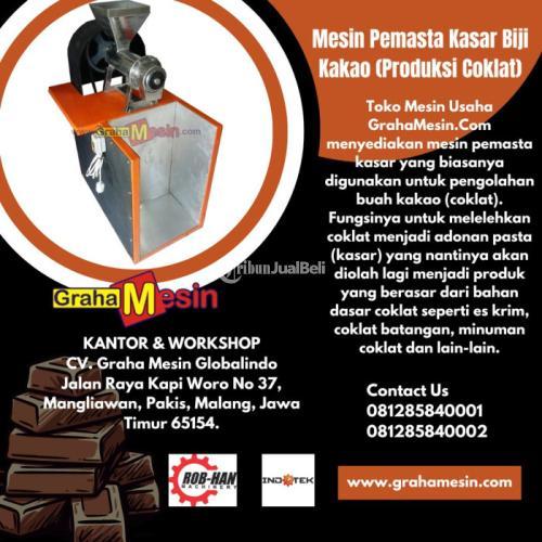 Mesin Pemasta Kasar Biji Kakao (pembuat coklat)