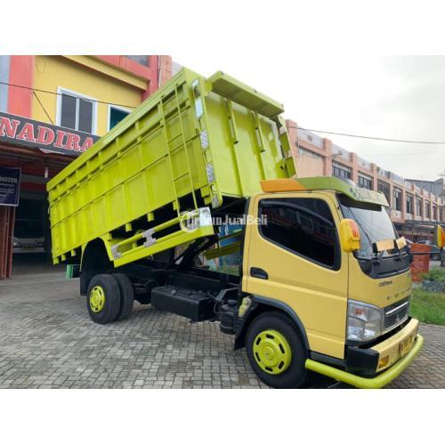 Truk Mitsubishi Canter Dump 2018 PS 125 HD Bak Dragon Bekas - Bengkalis