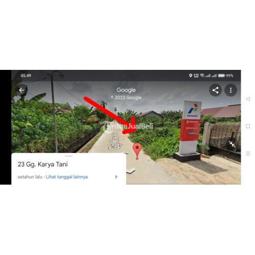 Tanah Kosong Siap Bangun Luas 387 M2 Lokasi JlnPurnama 1 Gang Karya Tani  Pontianak