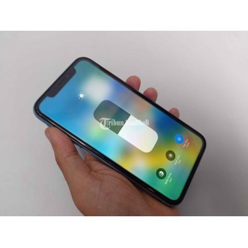 Hp Iphone Xr Bekas 128 Gb Fullset Warna Biru Siap Pakai Terawat Di