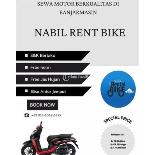 Rental Motor Honda Genio 2022, Harian, Mingguan Dan Bulanan - Banjarmasin