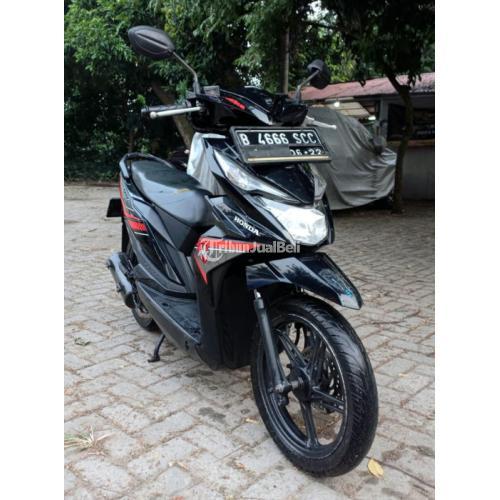 Motor Matic Honda Beat Bekas Hitam Eco Full Orisinil Surat Lengkap Di Jakarta Selatan