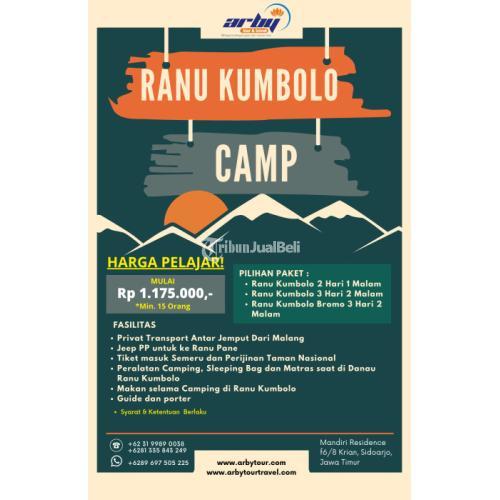 PAKET WISATA RANU KUMBOLO