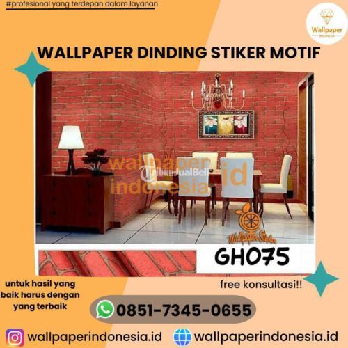 WALLPAPER DINDING STIKER MOTIF
