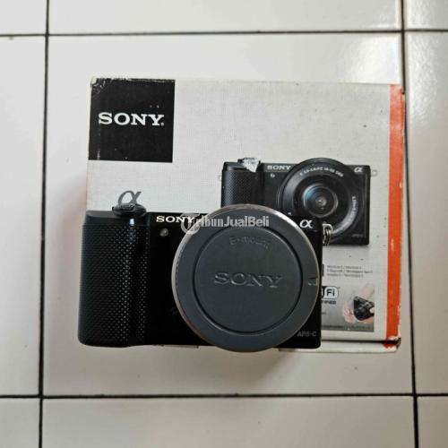 Kamera Sony A5000 Body Only Fullbox Second Mulus Hasil Tajam di Bandung