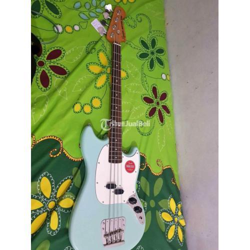 Gitar Listrik Squier Classic Vibe 60s Mustang Bass Seafoam Green Second Aman - Bekasi