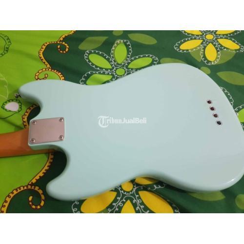 Gitar Listrik Squier Classic Vibe 60s Mustang Bass Seafoam Green Second Aman - Bekasi