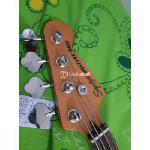 Gitar Listrik Squier Classic Vibe 60s Mustang Bass Seafoam Green Second Aman - Bekasi