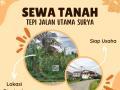 Disewakan Tanah Jalan Surya LT 18X40m Tepi Jalan Utama - Pontianak Kalimantan Barat 