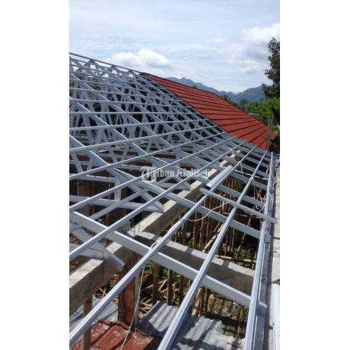 Garansi 5 tahun Pasang Atap Baja Ringan Galvalum