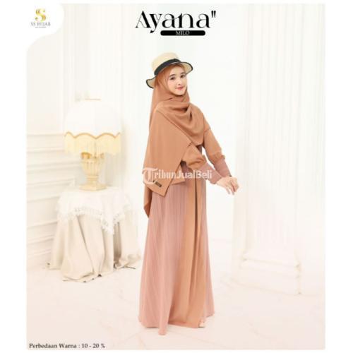 Distributor Baju Gamis Terbaru SS Hijab Blitar Jatim