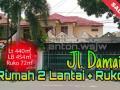 Jual Rumah 2 Lantai Bonus Kios Bekas LT 440m SHM IMB Jl Damai Depan Pikali - Sleman Yogyakarta
