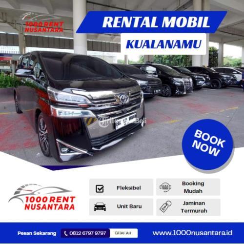 Sewa Alphard Vellfire Bandara Kualanamu