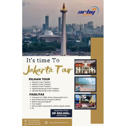 Paket Wisata Jakarta dari Arby Tour & Travel - Sidoarjo