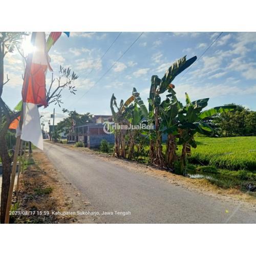 Jual Tanah Strategis Luas 671m Kota Dekat Samsat - Sukoharjo