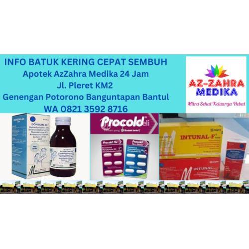 Recommended Obat Batuk Kering Gatal Apotek AzZahra Medika - Bantul