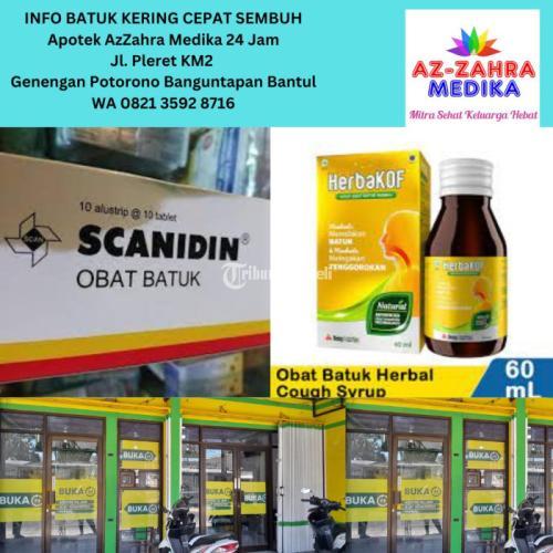 Recommended Obat Batuk Kering Gatal Apotek AzZahra Medika - Bantul