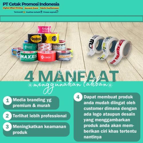 Lakban Solasi Isolasi Selotip Bening Coklat Fragile Viral Aesthetic Custom Ukuran 72mm Premium