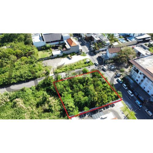 Dijual Tanah LT 2200 m2 Sunset Road Utama Dkt KFC Starbuck - Badung