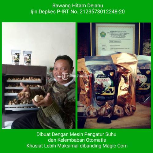Camilan Fermentasi Bawang Hitam Bonggol Black Garlic Dejanu