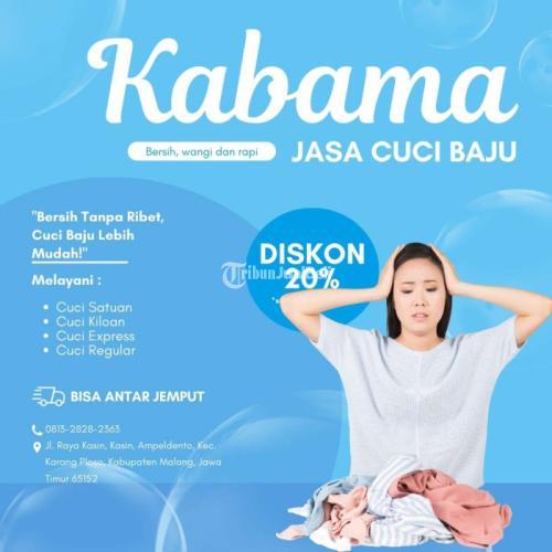 Tempat Cuci Baju Pick Up Service - Malang
