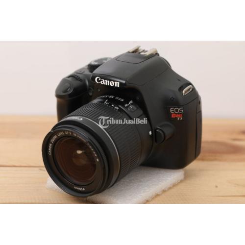Kamera Canon EOS Rebel T3 Lensa Kit 18di55mm Bekas Bebas Jamur di