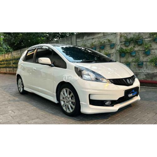 Mobil Honda Jazz RS AT 2014 Putih Pajak Panjang Terawat - Surabaya