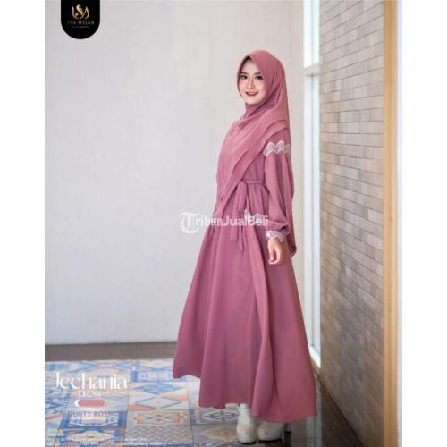 Distributor Baju Gamis Terbaru Isa Hijab Blitar Jatim