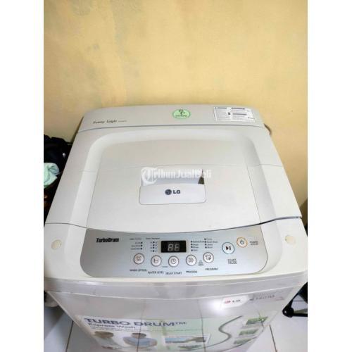 Mesin Cuci LG Turbo Drum Bekas Mulus Jarang Pakai - Jakarta Barat