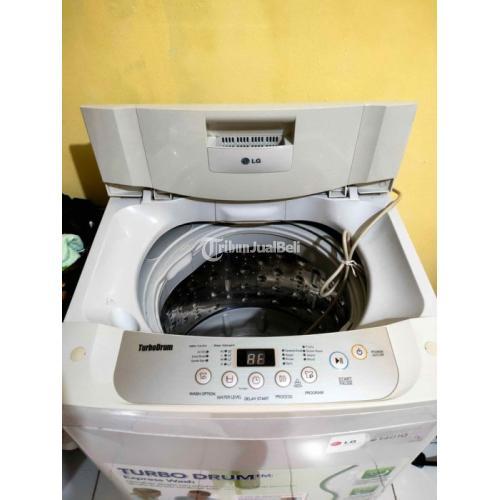 Mesin Cuci LG Turbo Drum Bekas Mulus Jarang Pakai - Jakarta Barat