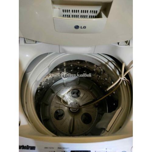 Mesin Cuci LG Turbo Drum Bekas Mulus Jarang Pakai - Jakarta Barat