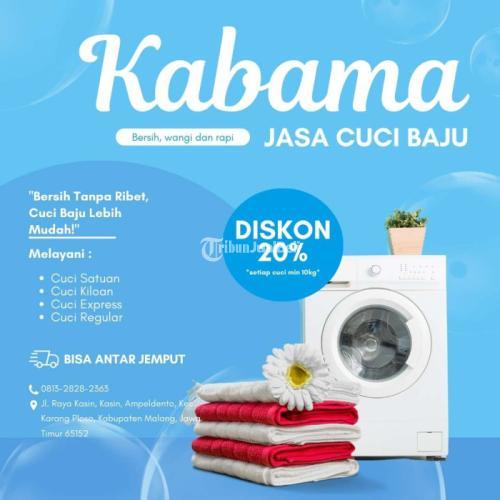 Tempat Cuci Baju Pick Up Service - Malang