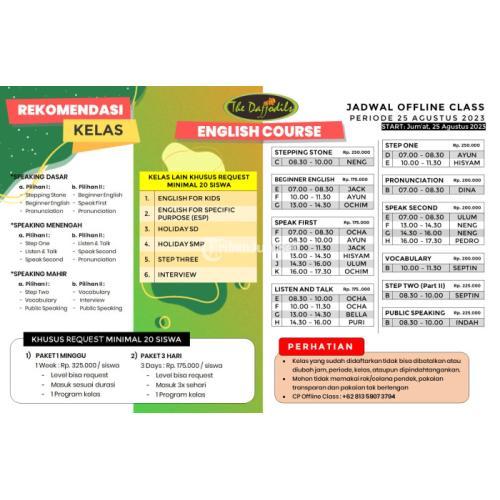 Kursus Bahasa Inggris Di Kampung Inggris Pare Di Kediri Tribun Jualbeli Kursus Bahasa Inggris Di Kampung Inggris Pare Di Kediri Tribun Jualbeli
