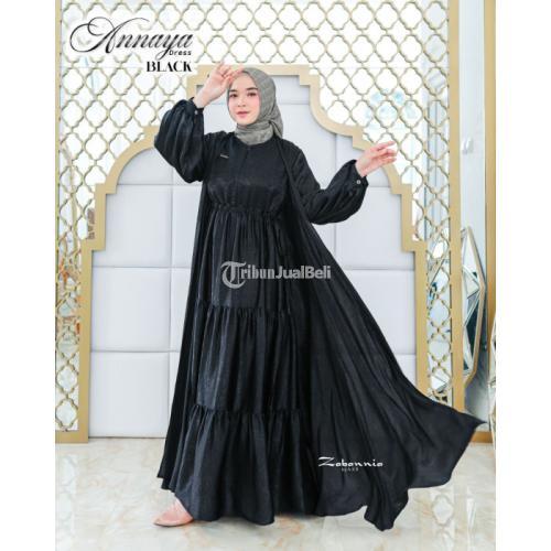 Distributor Baju Gamis Terbaru 2023 Zabannia Hijab Blitar Jatim
