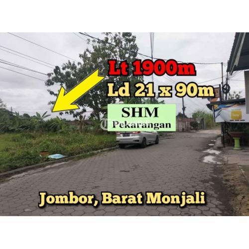 Timur terminal Jombor barat lapangan parkir monjali samping gudang garam ringroad Utara dkt JCM