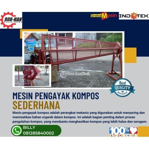 MESIN PENGAYAK KOMPOS SEDERHANA MALANG
