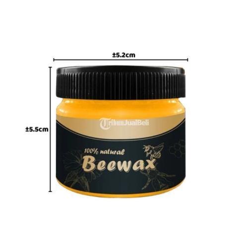 Beewax Wood Seasoning Polish Pembersih Pengkilap Pelapis Pelindung Pemoles Meja Kursi Lemari Lantai