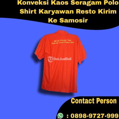 Konveksi Kaos Seragam Polo Shirt Karyawan Resto Kirim - Kabupaten Samosir